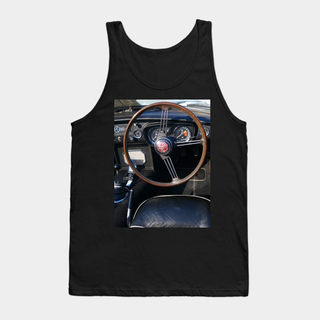 MGC Vintage British Sportscar. Tank Top by JonDelorme